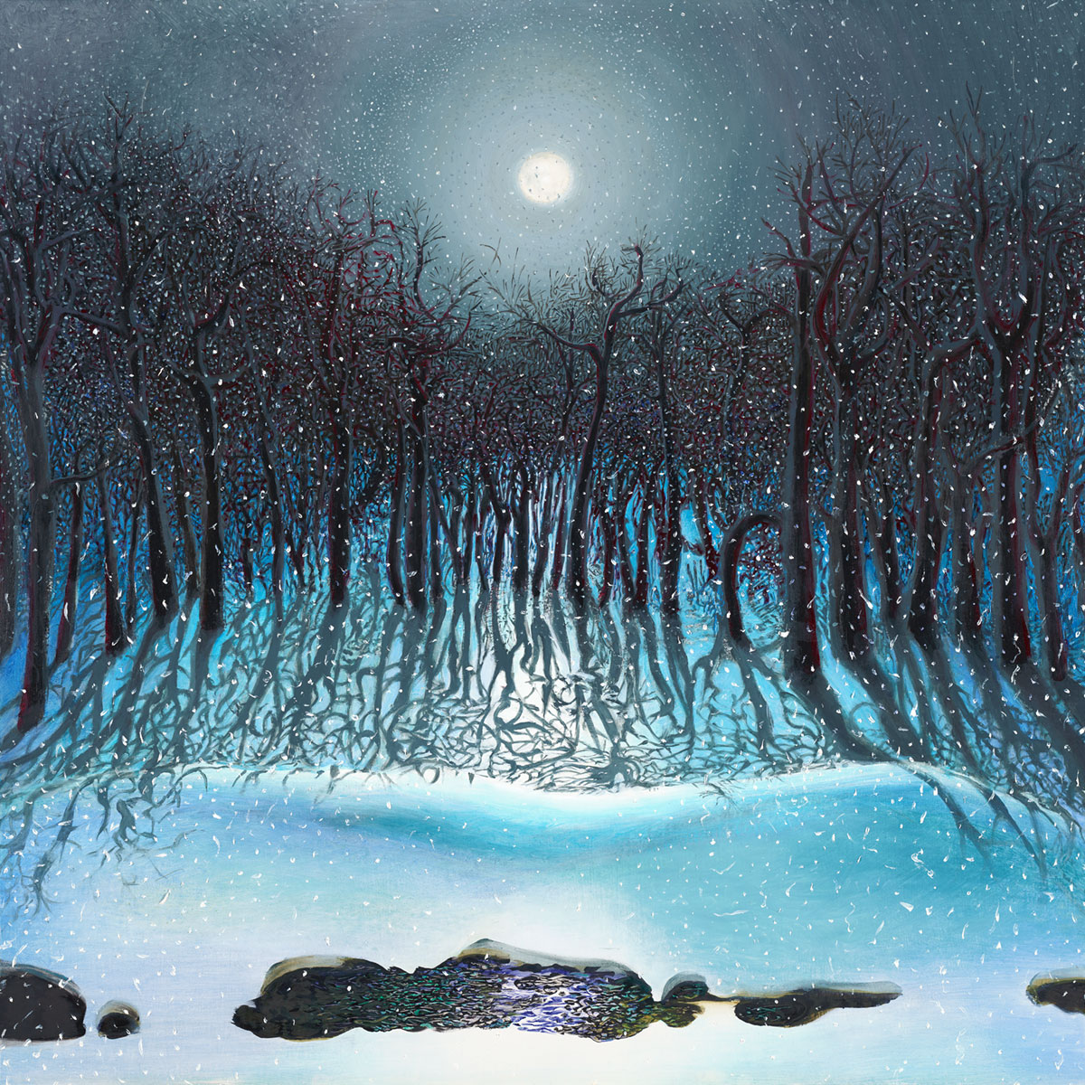 Number 5 – On That Night - painting by Monica Miller Link